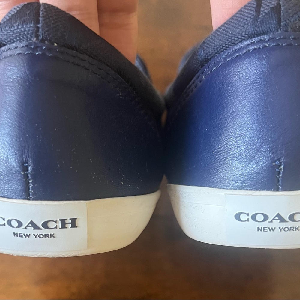 Coach Women’s Navy Slip-On Loafers
Alegra - Picture 5 of 7